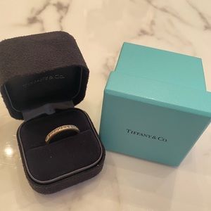 Tiffany & Co. 18K Yellow Gold and Diamond Ring